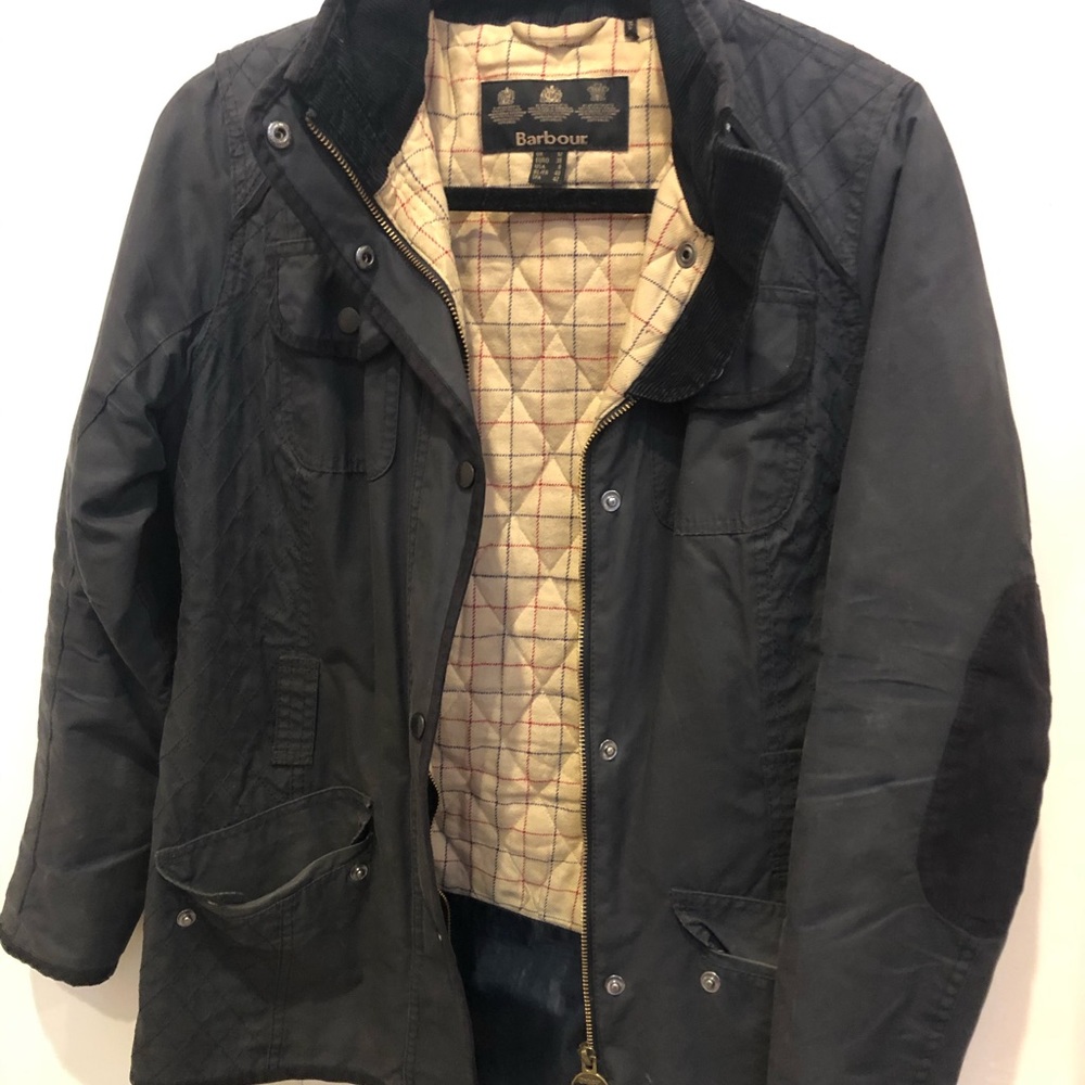 Women’s Barbour Jacket (it’s warm!)